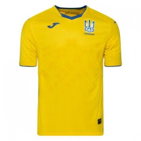 Camisolas de futebol Ucrânia Equipamento Principal Euro 2020 Manga Curta